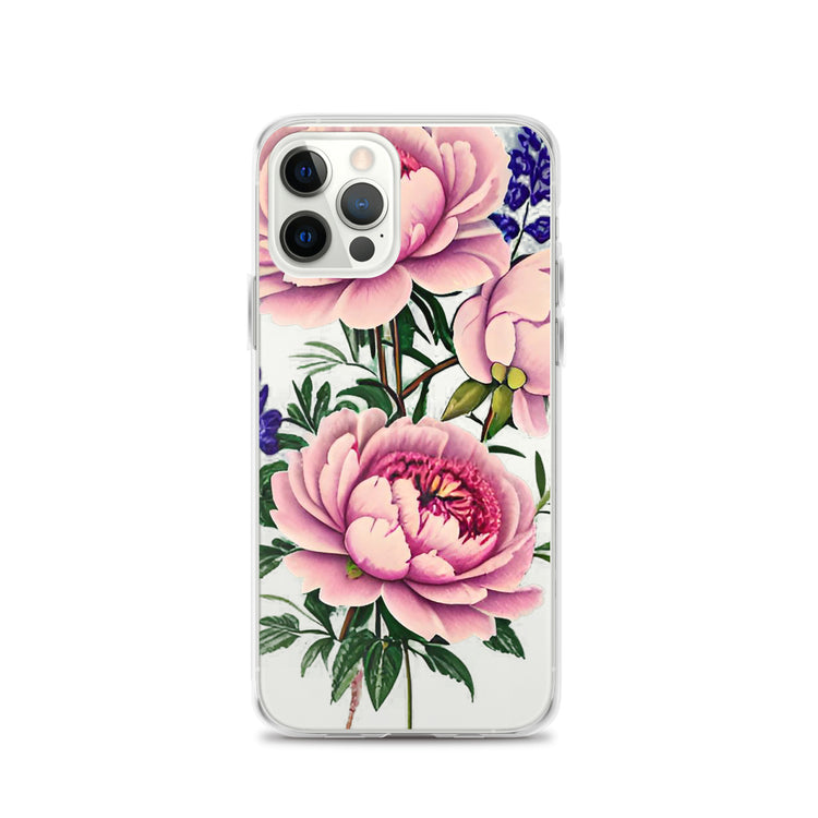 Peonies Clear Case for iPhone®