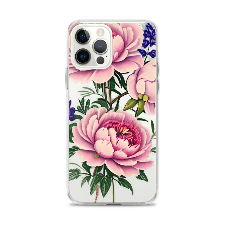 Peonies Clear Case for iPhone®