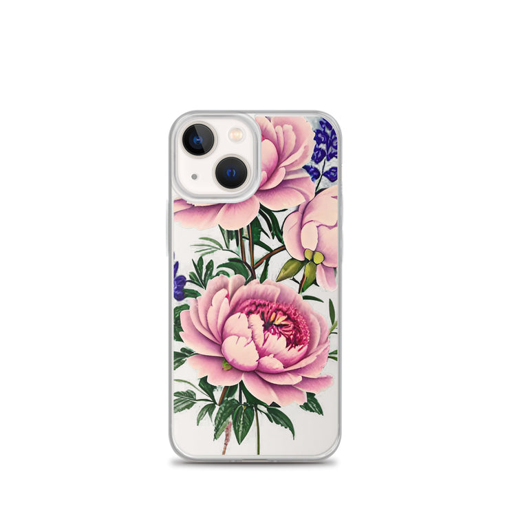 Peonies Clear Case for iPhone®