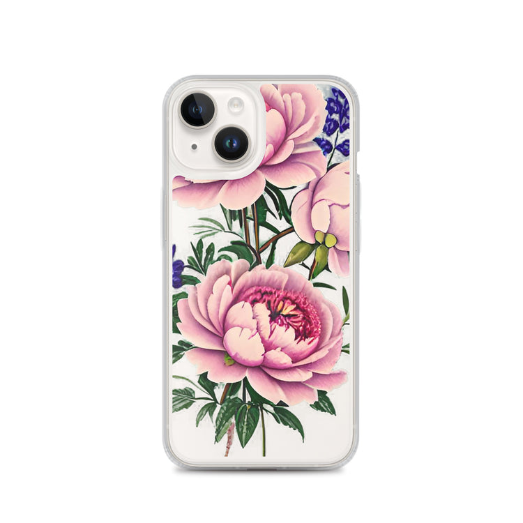 Peonies Clear Case for iPhone®