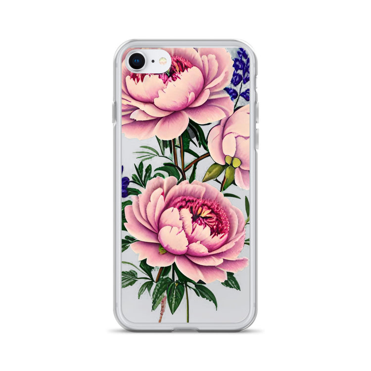 Peonies Clear Case for iPhone®