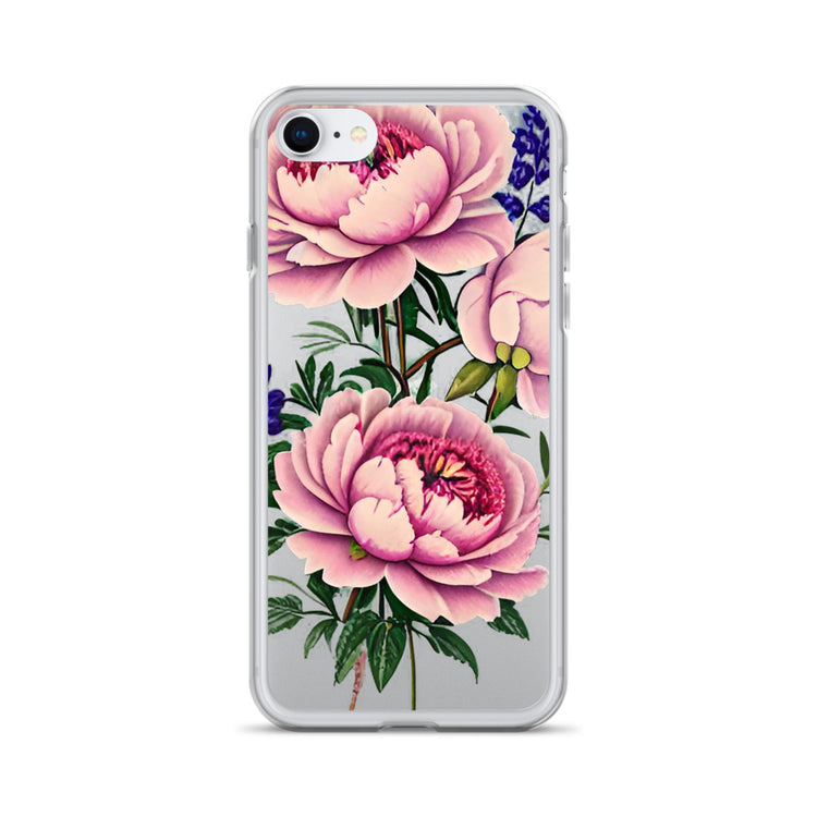 Peonies Clear Case for iPhone®