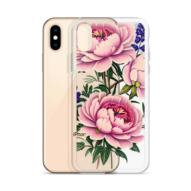 Peonies Clear Case for iPhone®