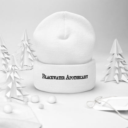 BWA Cuffed Beanie - Black Lettering