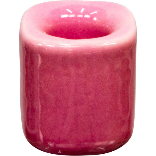 Ceramic Chime Candle Holder - Pink