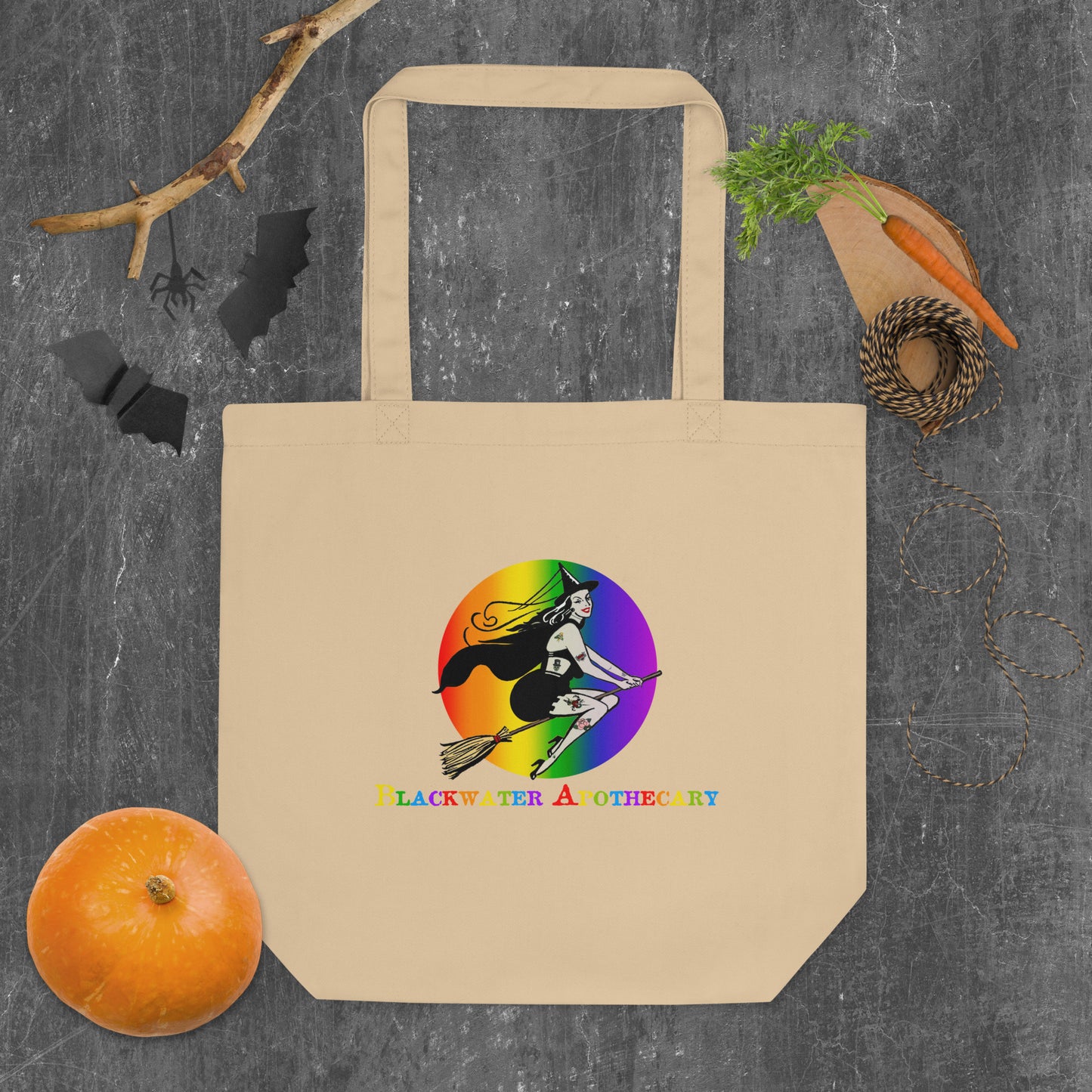 Rainbow Bad Witch Eco Tote Bag