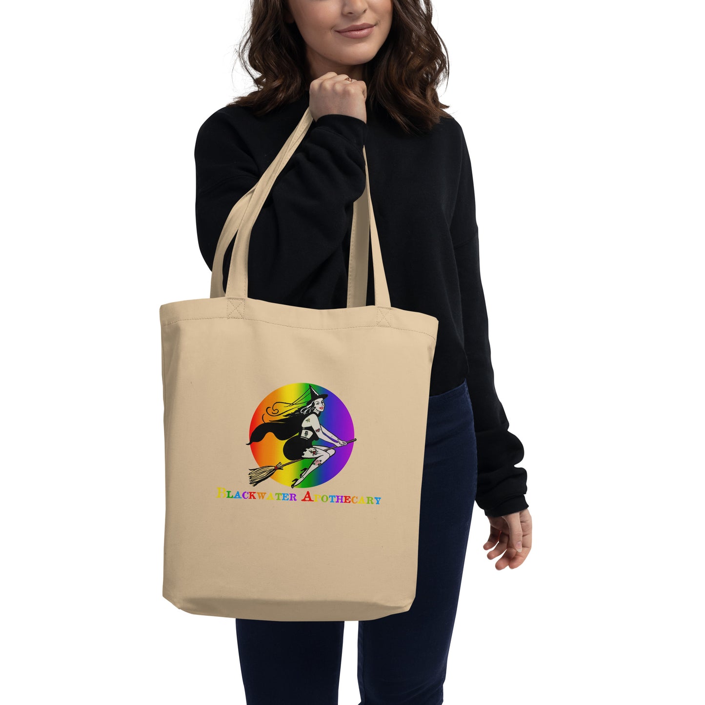 Rainbow Bad Witch Eco Tote Bag