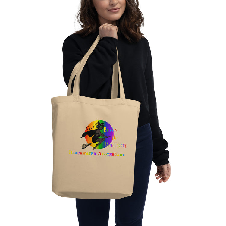 Rainbow Bad Witch 2 Eco Tote Bag