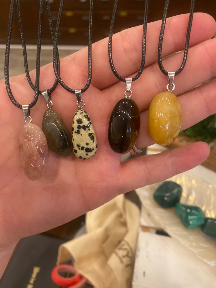 Crystal Necklaces from Cryptic Crystal Keeper