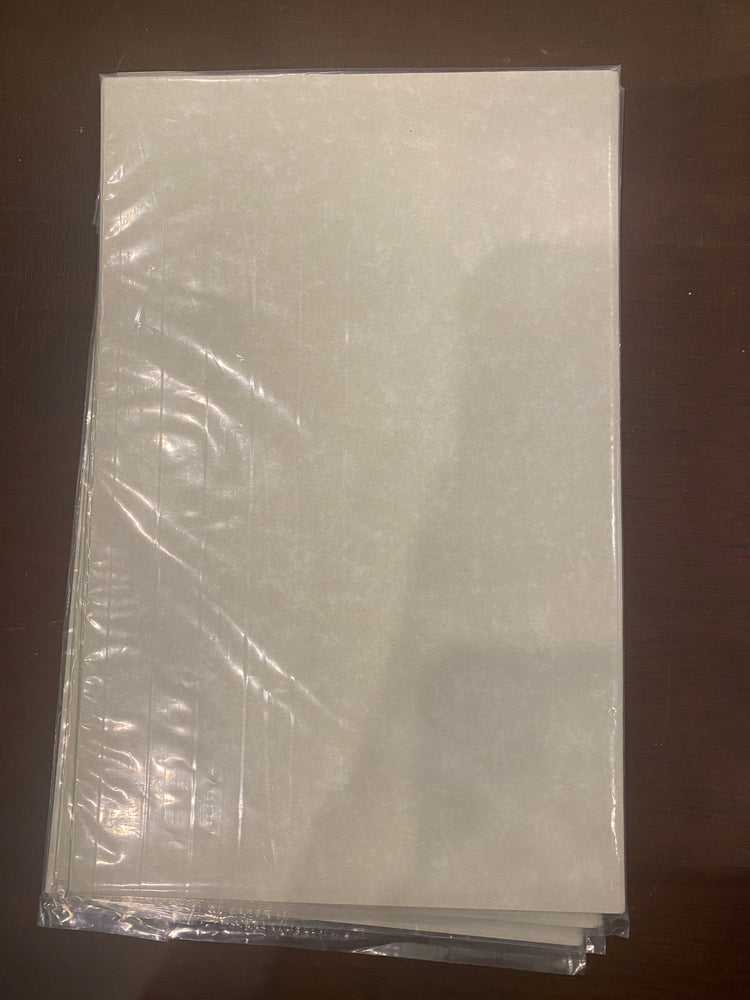 Parchment Paper Sheets - one Dozen Pack