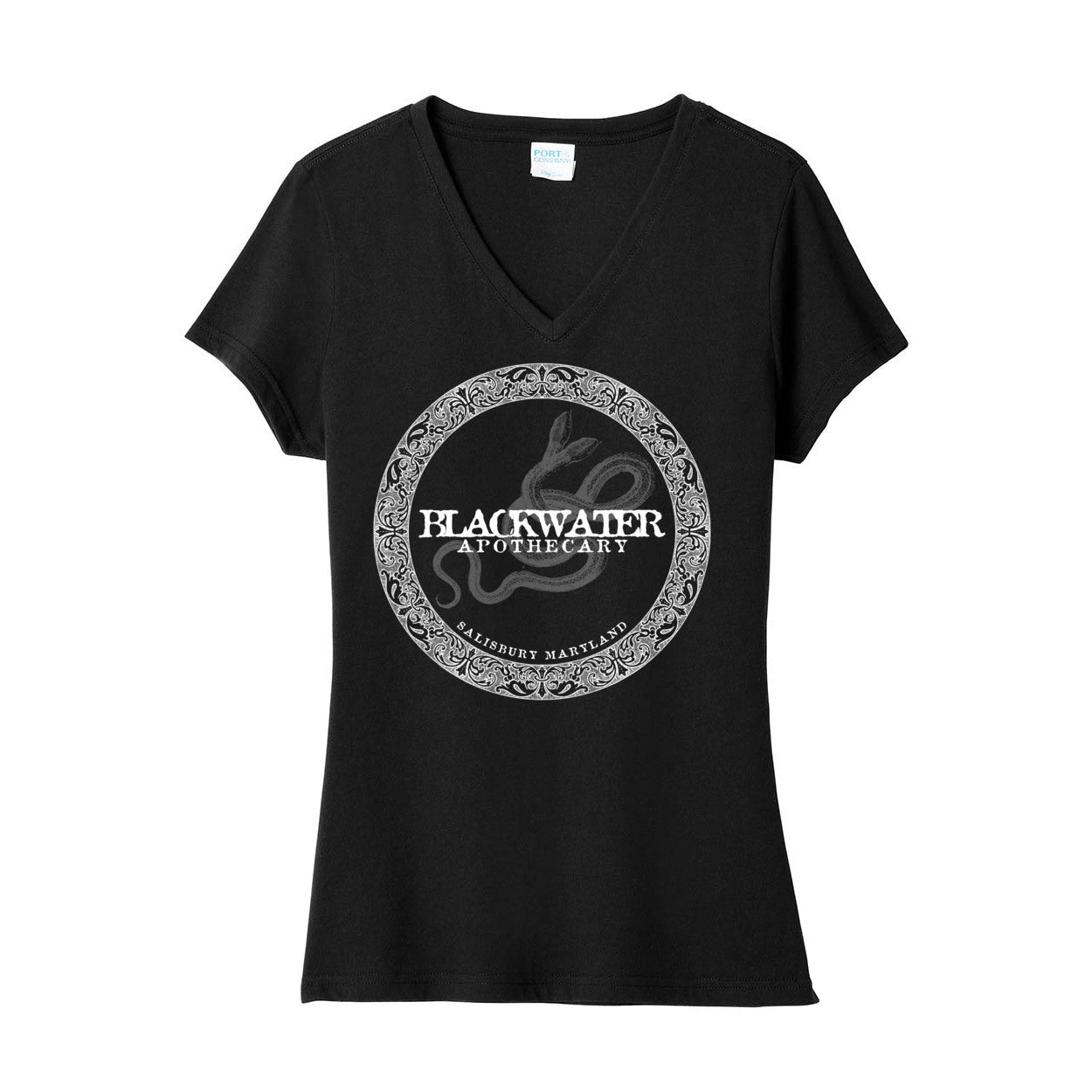 Blackwater Snake - LPC455V Port & Company ® Ladies Fan Favorite ™ Blend V-Neck Tee