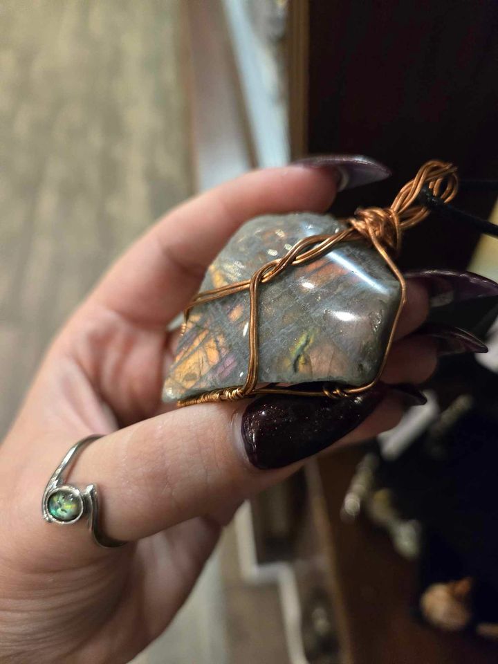 Labradorite Copper Necklace