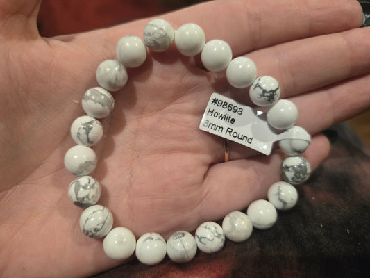 Crystal  Bracelet - Howlite
