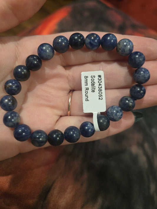 Crystal  Bracelet - Sodalite