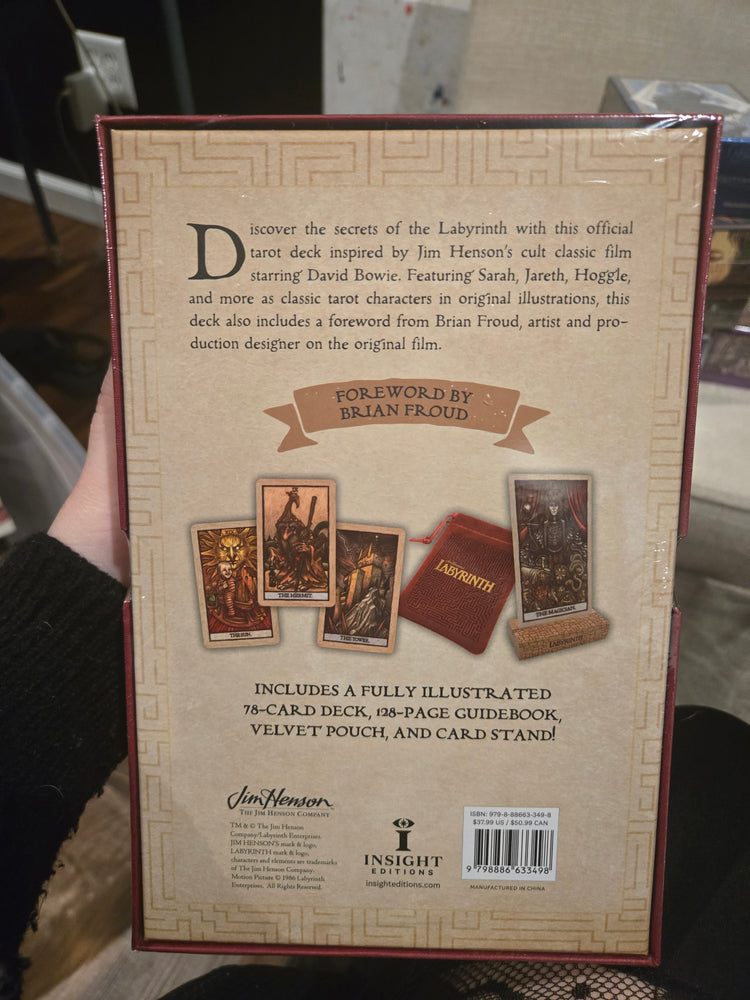 The Labyrinth Mega-Sized Tarot Deck and Guidebook