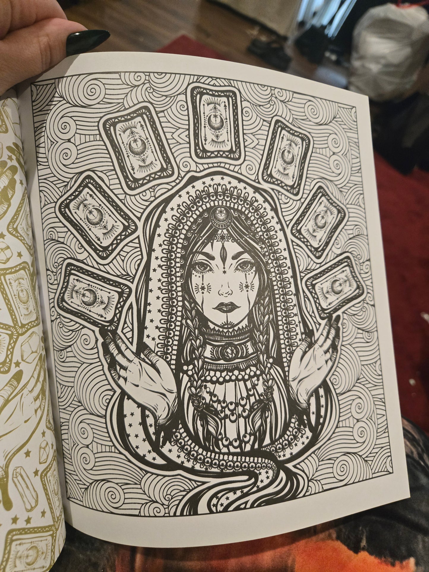Tarot Coloring Book: Color Your Way to Unlock & Explore your Magickal Intuition