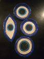 Handmade Evil Eye Pottery by Tilted Tulips