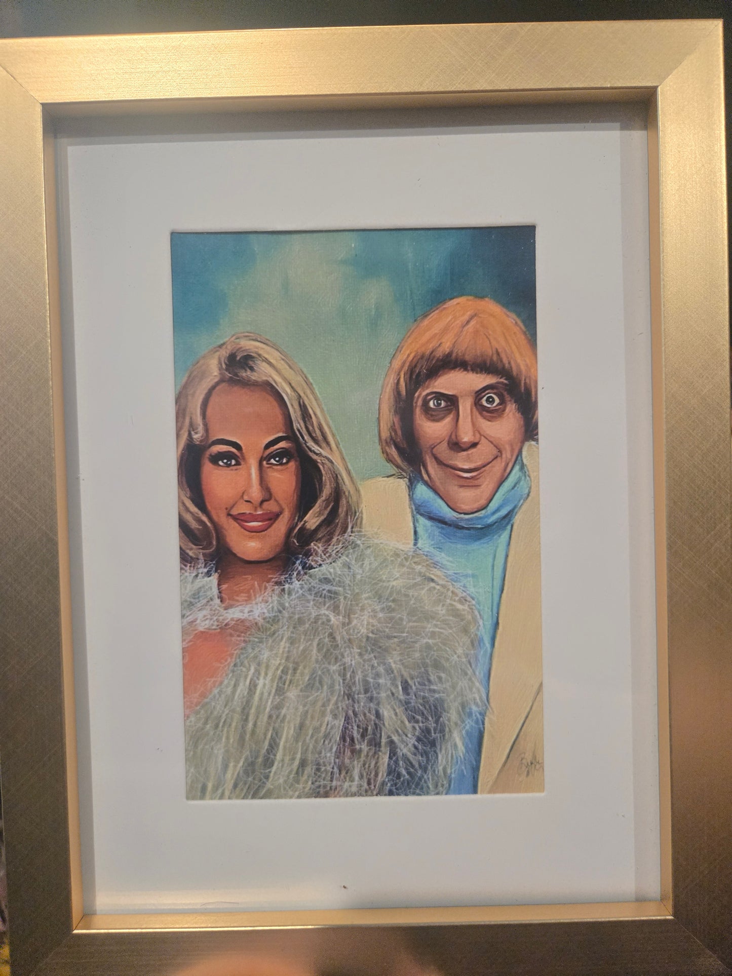 6x9 Addams Family Values Fester And Debbie