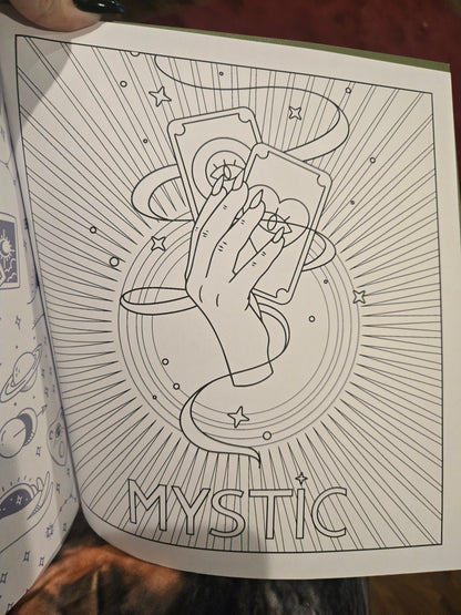 Tarot Coloring Book: Color Your Way to Unlock & Explore your Magickal Intuition