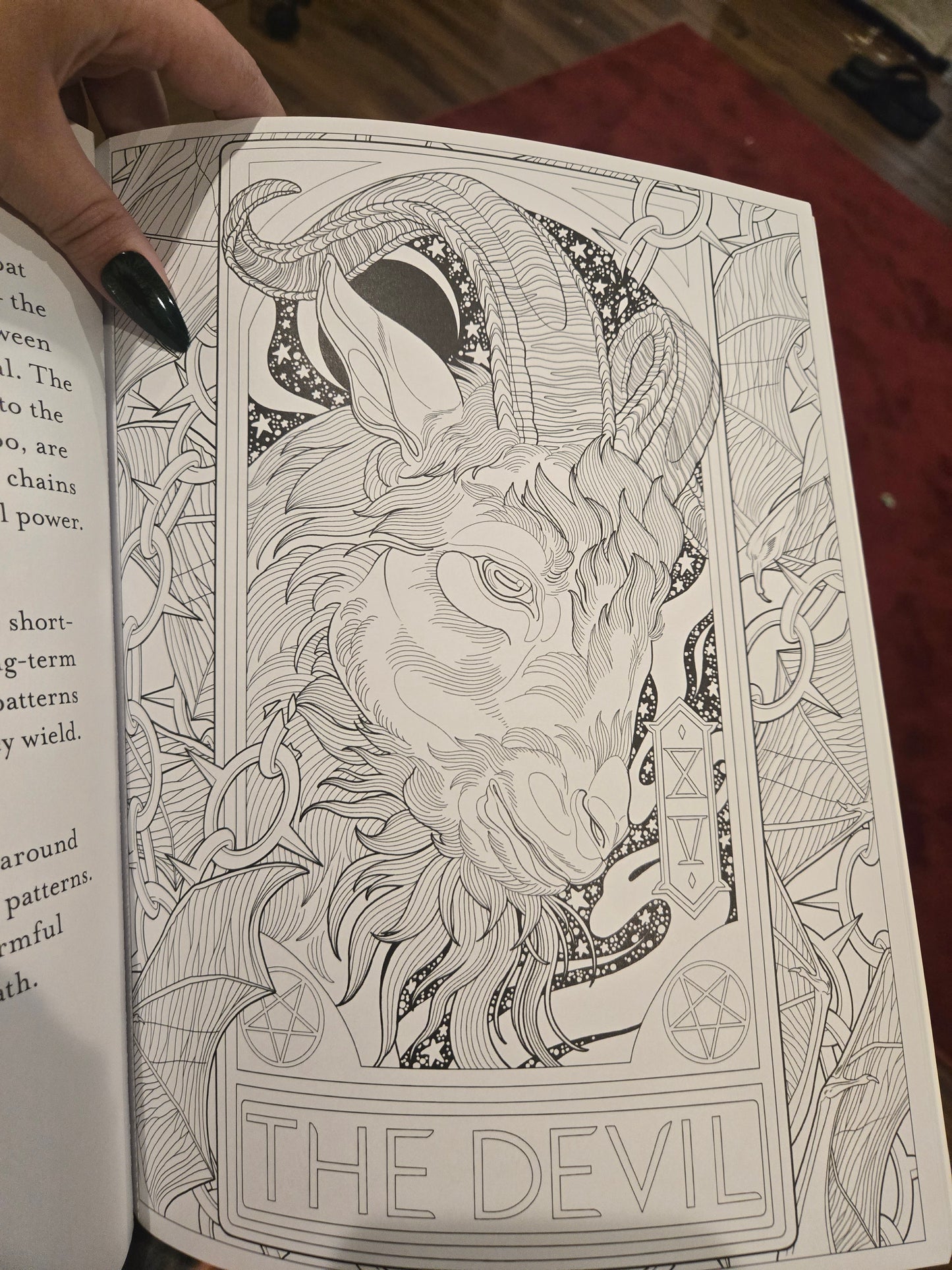 Tarot Coloring Book Illustrated by Alexis E. Thomson