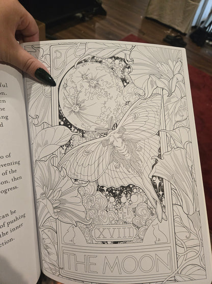 Tarot Coloring Book Illustrated by Alexis E. Thomson