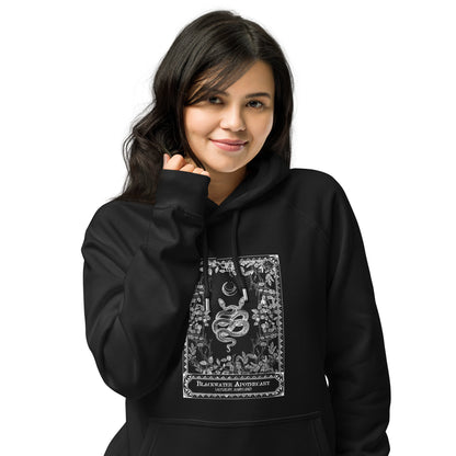 BWA Black & White Snake Card Hoodie