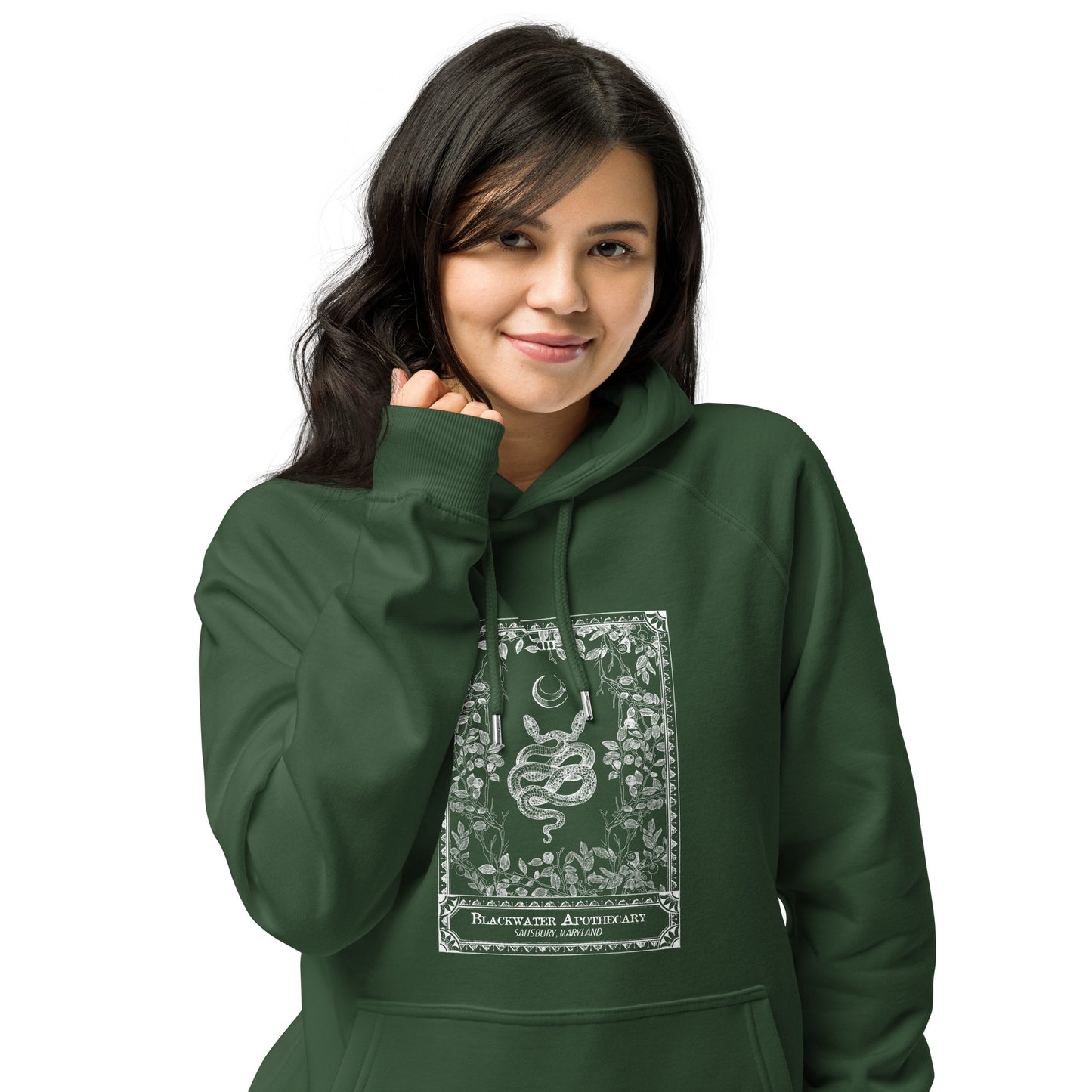 BWA Black & White Snake Card Hoodie