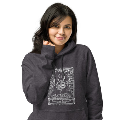 BWA Black & White Snake Card Hoodie