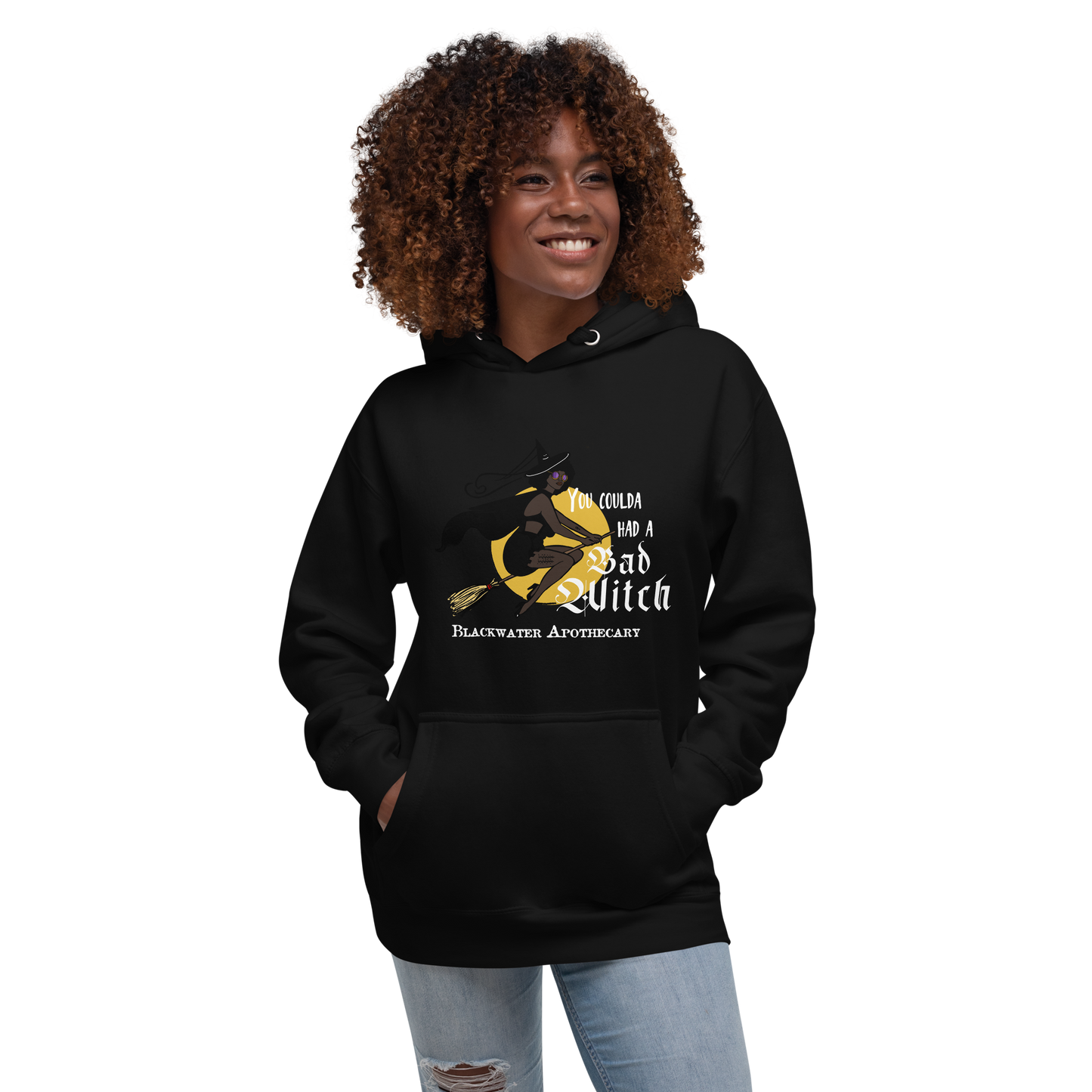 Coulda Had a Bad Witch II Full-Color - Unisex Hoodie