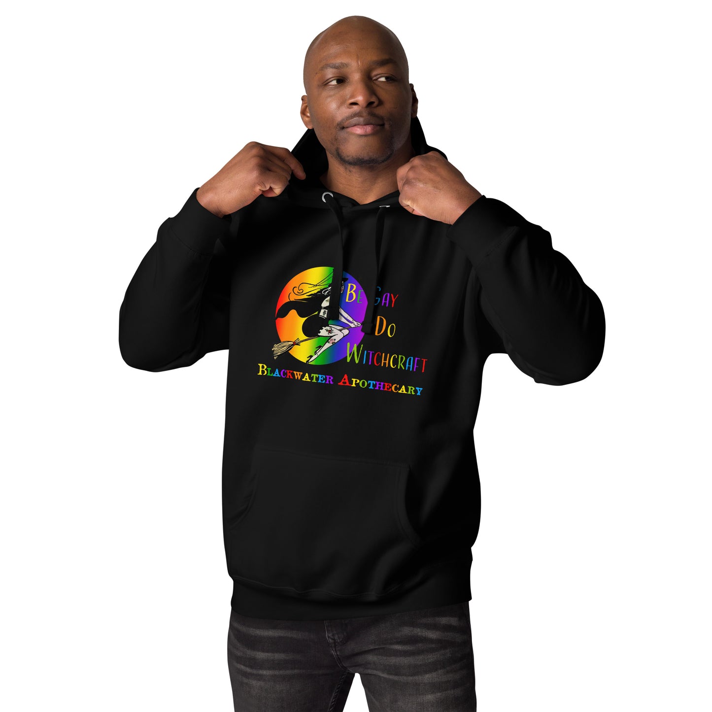 Be Gay Do Witchcraft Blackwater Apothecary Unisex Hoodie
