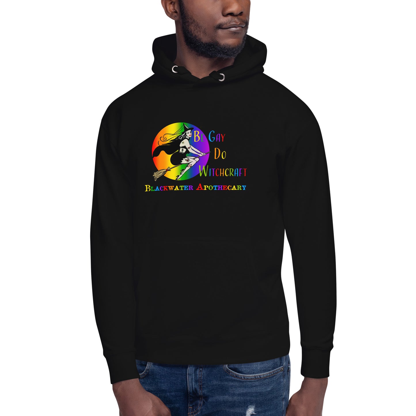 Be Gay Do Witchcraft Blackwater Apothecary Unisex Hoodie