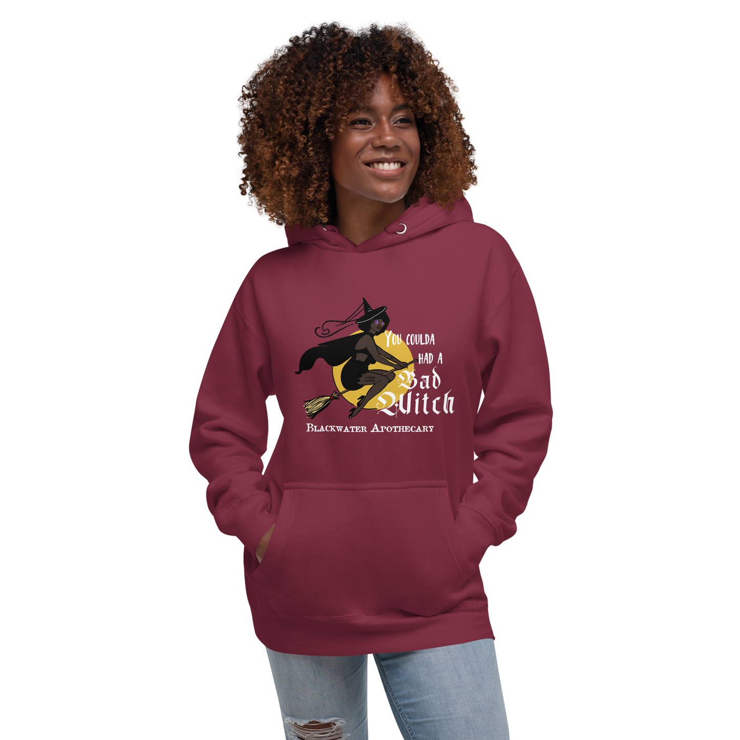 Coulda Had a Bad Witch II Full-Color - Unisex Hoodie