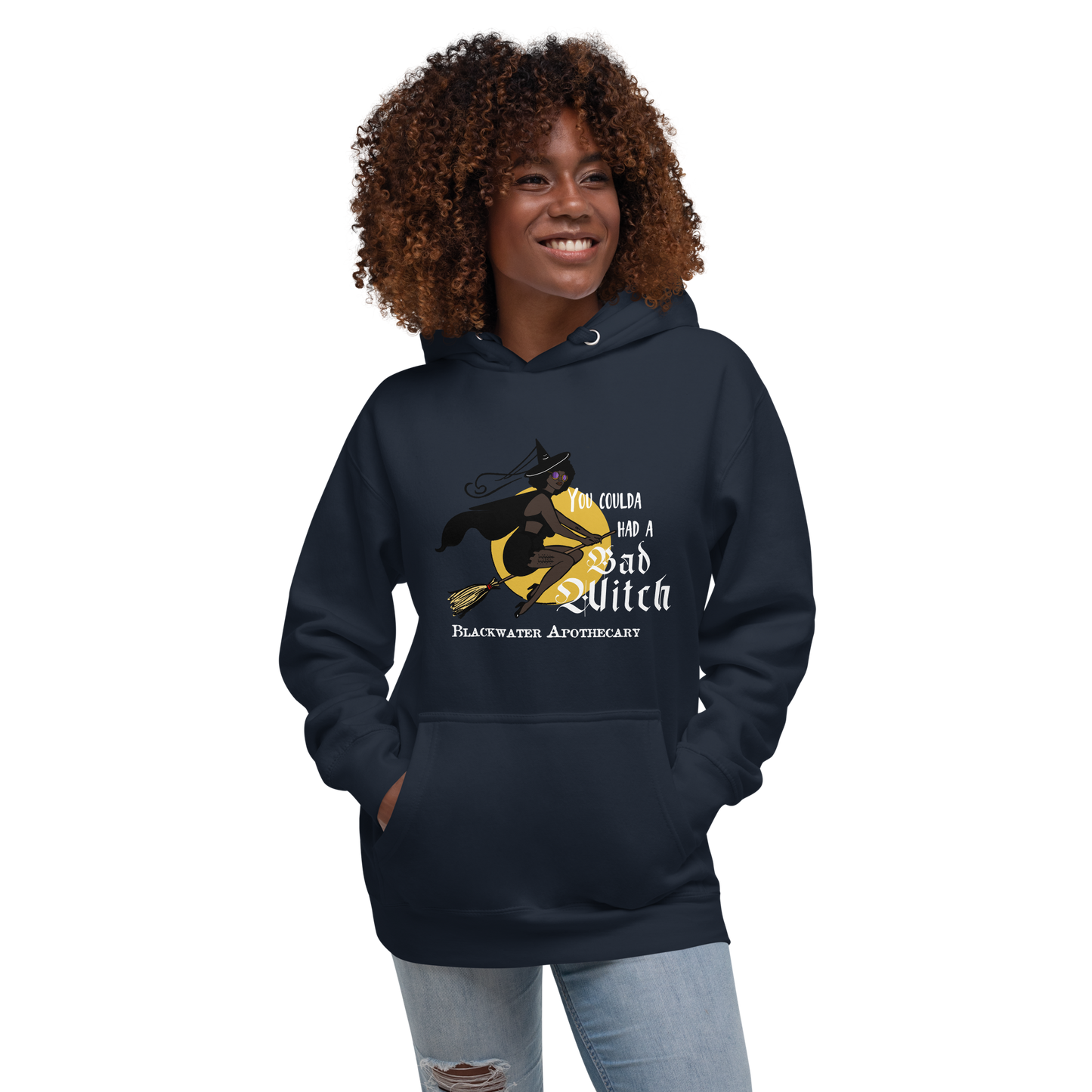 Coulda Had a Bad Witch II Full-Color - Unisex Hoodie