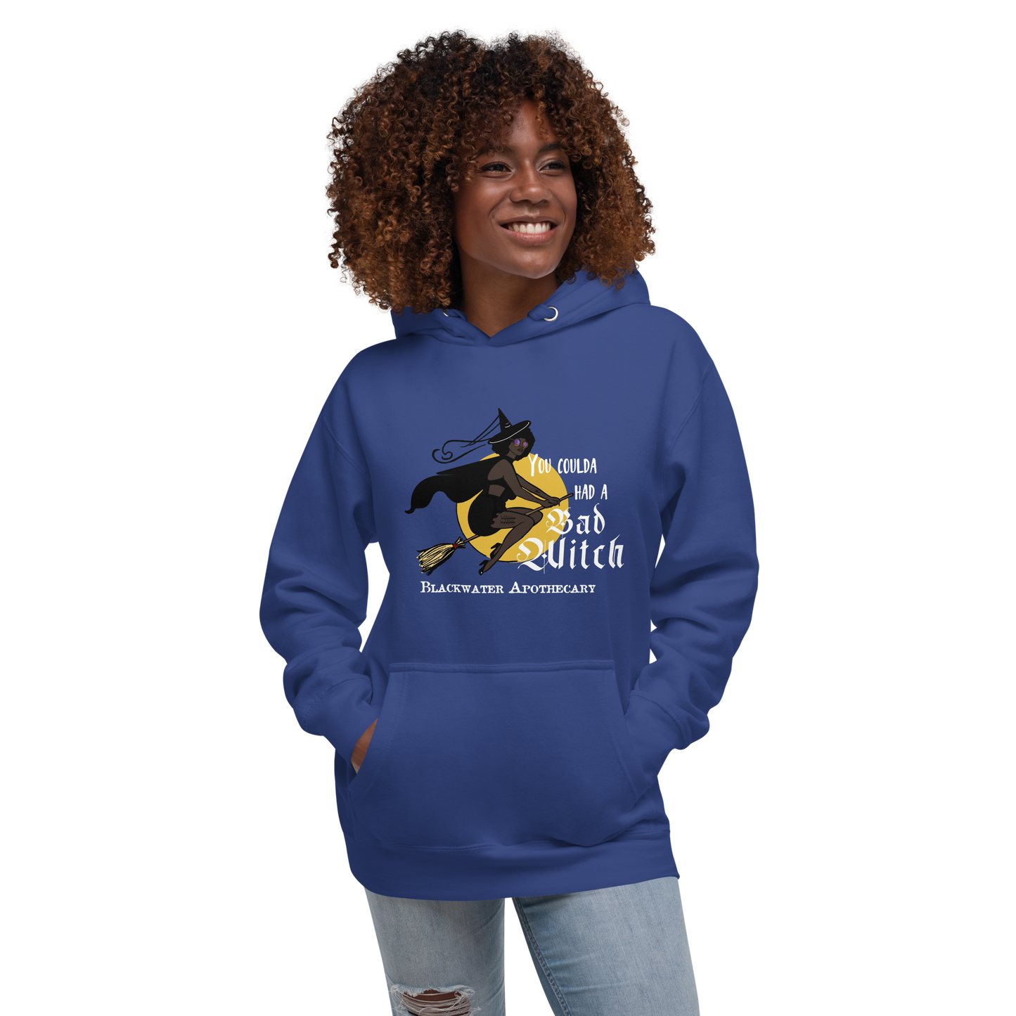 Coulda Had a Bad Witch II Full-Color - Unisex Hoodie