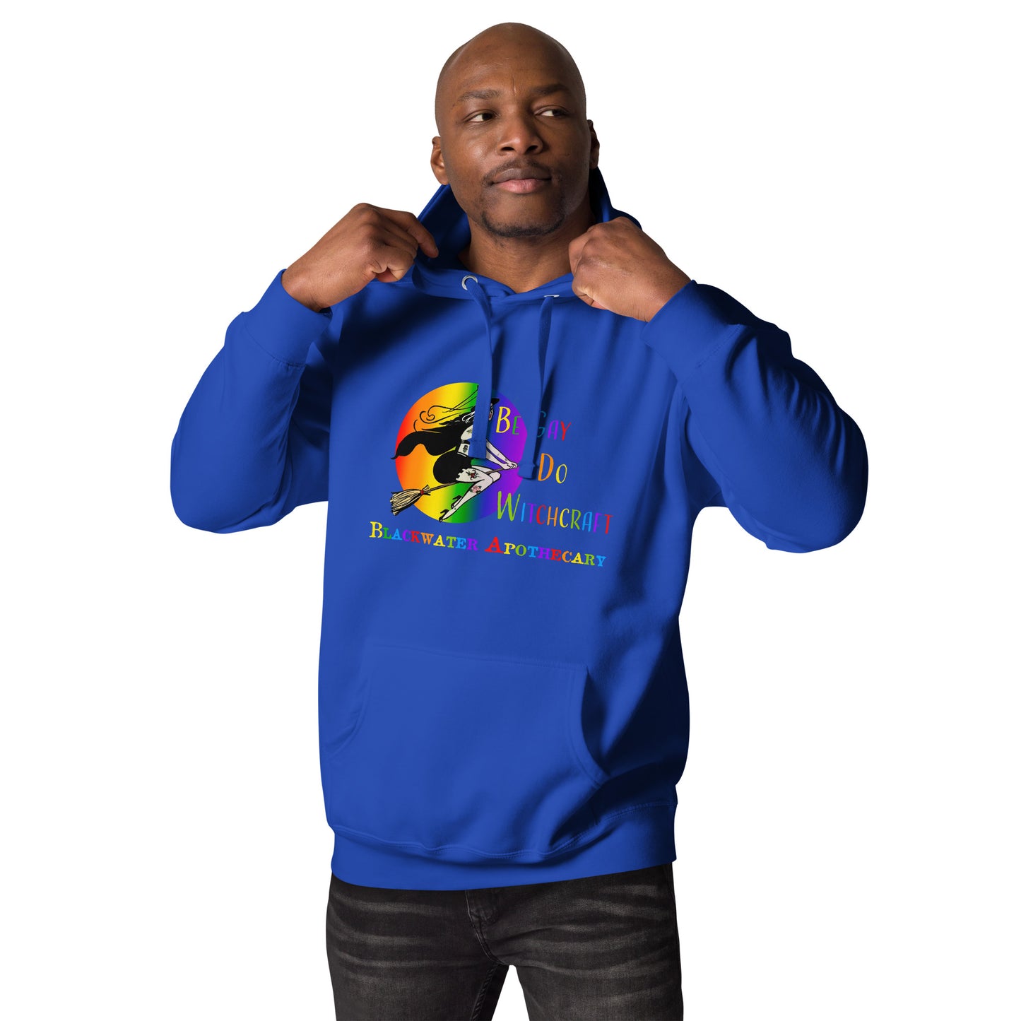 Be Gay Do Witchcraft Blackwater Apothecary Unisex Hoodie