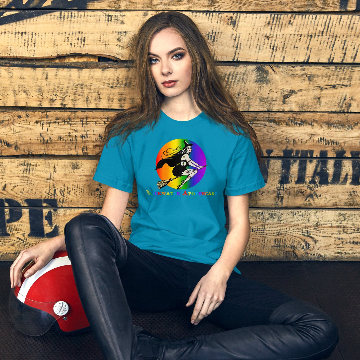 Rainbow Bad Witch Blackwater Apothecary Unisex t-shirt