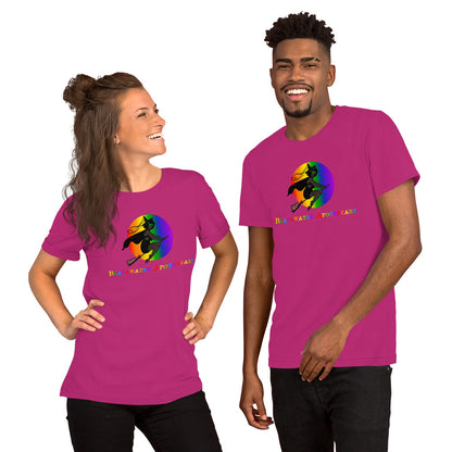 Rainbow Bad Witch 2 Unisex t-shirt