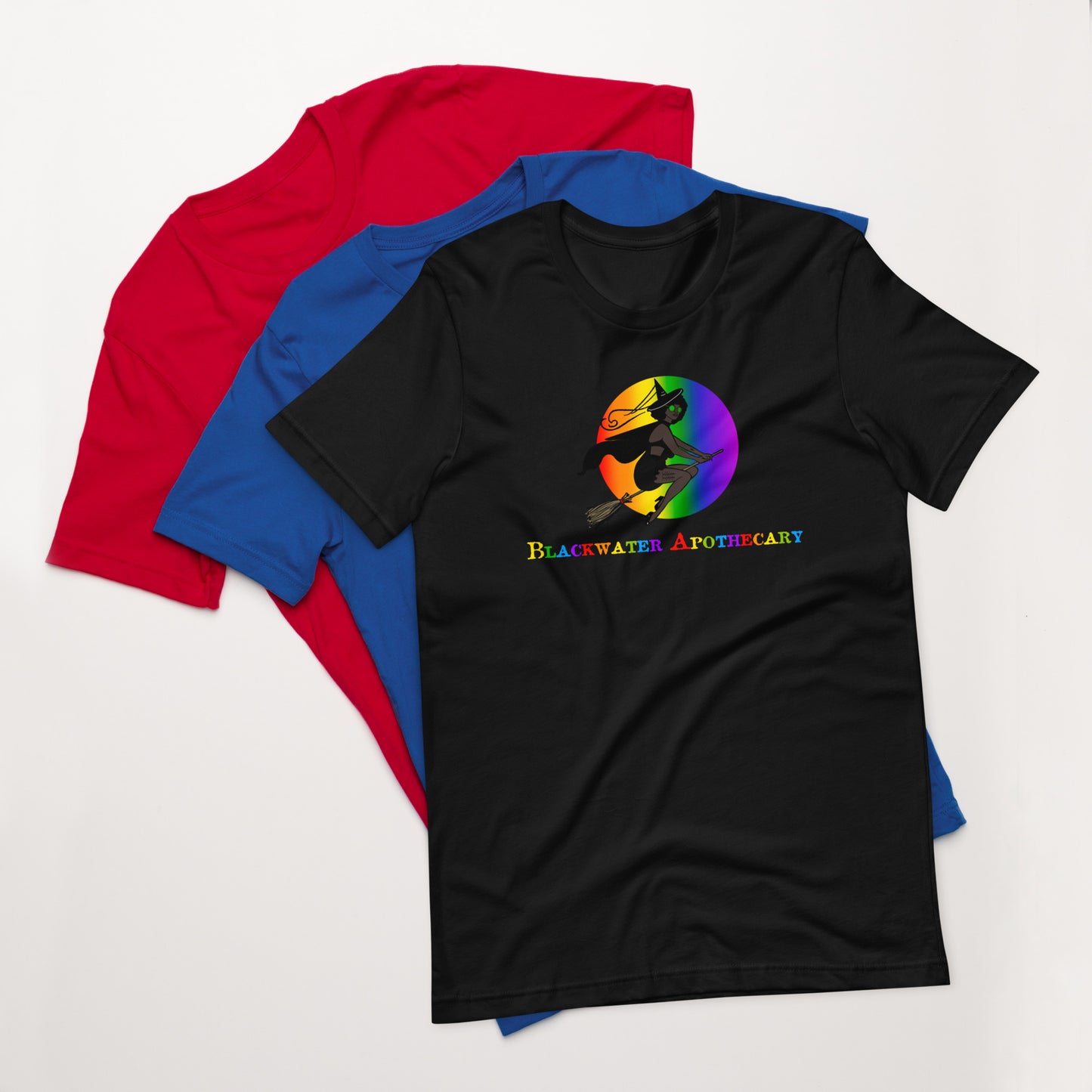 Rainbow Bad Witch 2 Unisex t-shirt