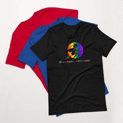 Rainbow Bad Witch 2 Unisex t-shirt
