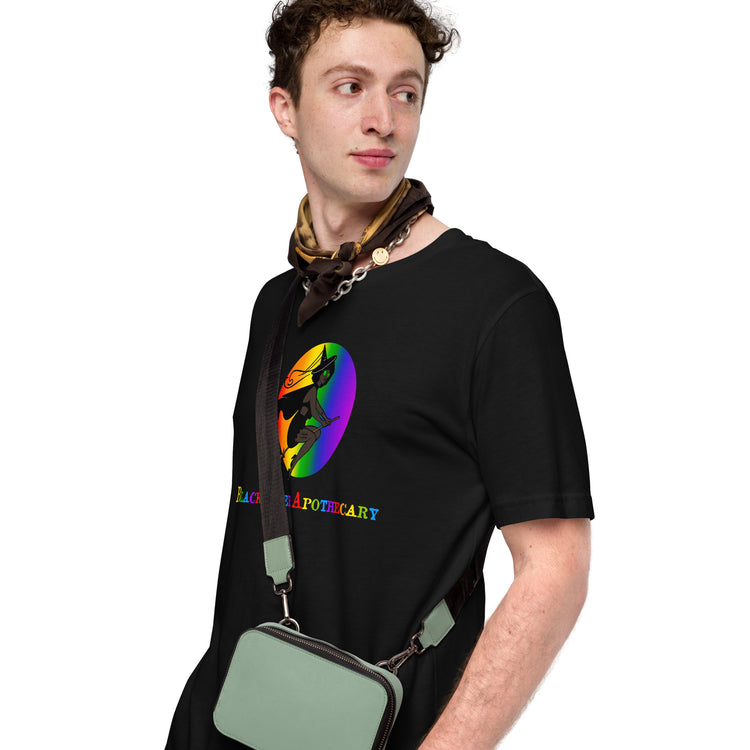 Rainbow Bad Witch 2 Unisex t-shirt