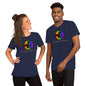 Rainbow Bad Witch 2 Unisex t-shirt