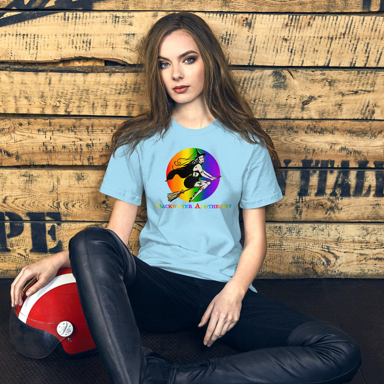Rainbow Bad Witch Blackwater Apothecary Unisex t-shirt