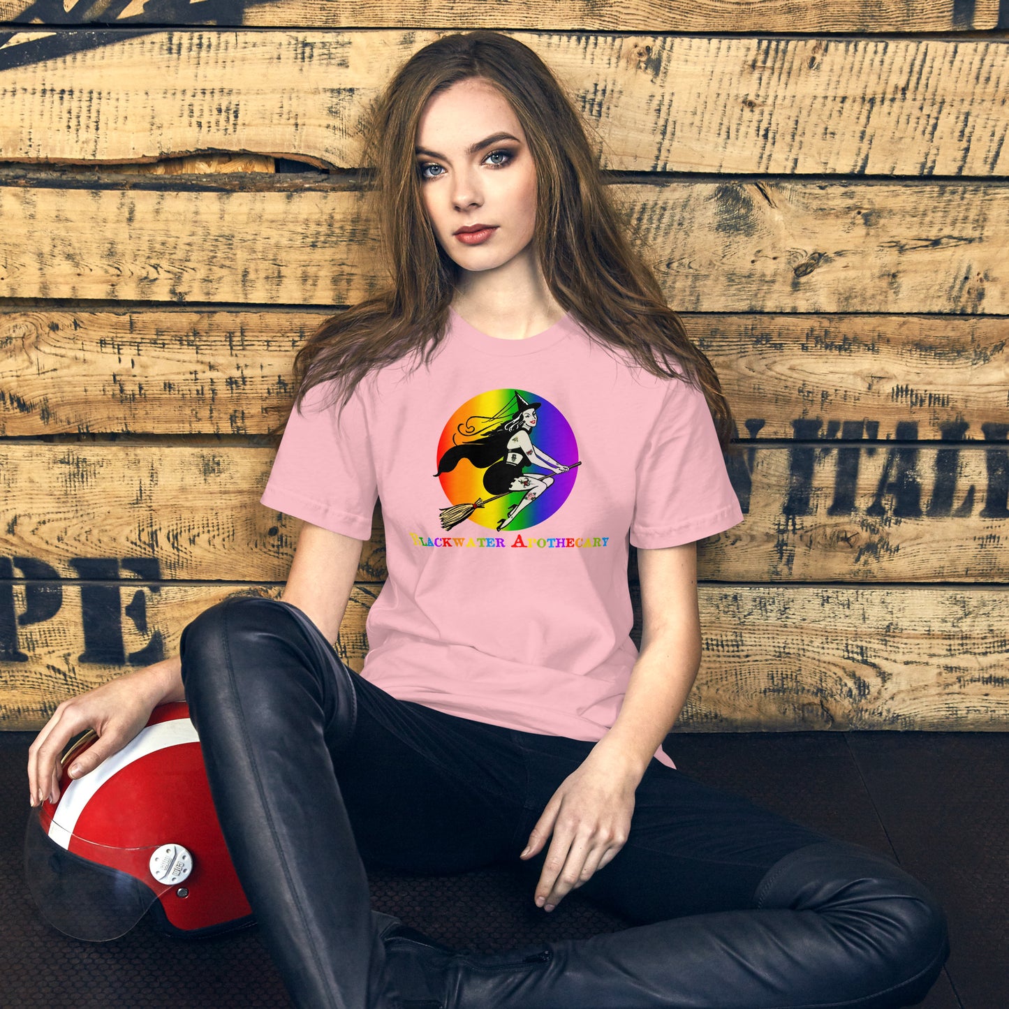 Rainbow Bad Witch Blackwater Apothecary Unisex t-shirt