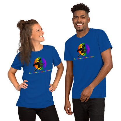 Rainbow Bad Witch 2 Unisex t-shirt
