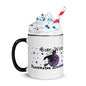 Coulda Had a Bad Witch Purple Mug with Color Inside
