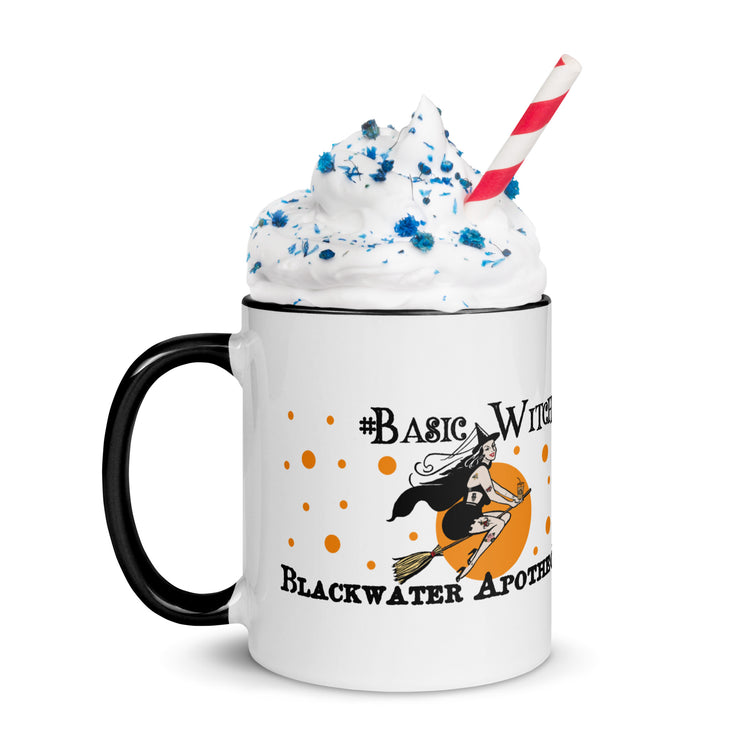 Coulda Had a Bad Witch Orange Mug with Color Inside