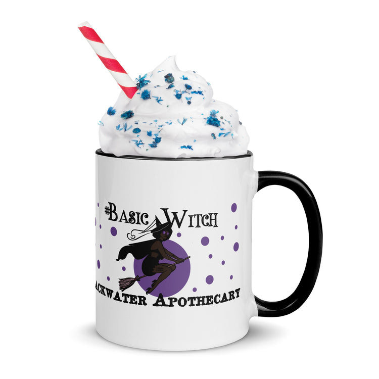 Coulda Had a Bad Witch Purple Mug with Color Inside