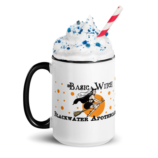 Coulda Had a Bad Witch Orange Mug with Color Inside