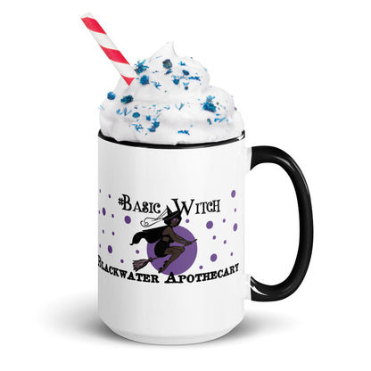 Coulda Had a Bad Witch Purple Mug with Color Inside