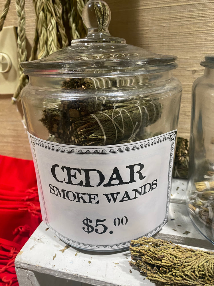 Cedar Smoke Wands